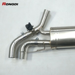 High-Performance Stainless Steel Cat-<b>Back</b> Exhaust for BMW M340i G20 2020-2023 3.0T B58 with Valvetronic Muffler - Product Image 2