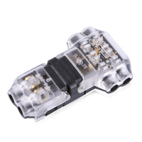 Connecteur de raccordement T2, connecteur rapide de type T pour LED, sans dénudage, sans soudure, bornes de connexion