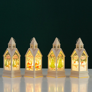 Christmas Decor Battery Powered LED Lantern <b>Light</b> Tree <b>Ornaments</b> Xmas Gifts Merry Christmas Home Decor - Product Image 2