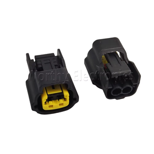 Conector de Coche Nuevo de 2 Pines y 2 Orificios, Terminal Hembra con Cubierta DJ70213Y-<span class=keywords><strong>2.3</strong></span>-21 para Conectores Automotrices - Product Image 1