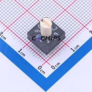 UASR-10 Rotary Encoder Through hole Component (THT),10x10mm Switch - Product Image 1