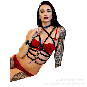 Venta directa de fábrica de ropa sexy de cuero PU para mujer, juguetes sexuales de gran venta, disfraces y accesorios para actuaciones en escenario. - Product Image 3