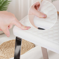 Repose-pieds pour pédicure de salon de beauté avec roulettes