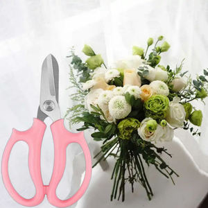 Tijeras florales de acero inoxidable de alta calidad Oem K196, tijeras de jardín coloridas para bricolaje, herramientas de floristería Oem para jardinería y poda de flores. - Product Image 3