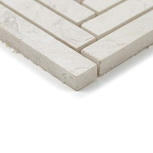 Mosaico de Piedra Natural Bone Arrows 30x30 cm 10 mm Acabado Mate Bordes Irregulares - Product Image 3