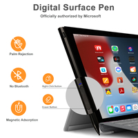 Stylet de surface rechargeable pour Microsoft Surface Pro 7 9 Stylo magnétique à écran tactile sensible à la pression autorisé