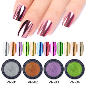 Polvo de inmersión holográfico para uñas Efecto espejo Pulido Arte de uñas con <span class=keywords><strong>brillo</strong></span> cromado <span class=keywords><strong>Manicura</strong></span> en polvo - Product Image 2