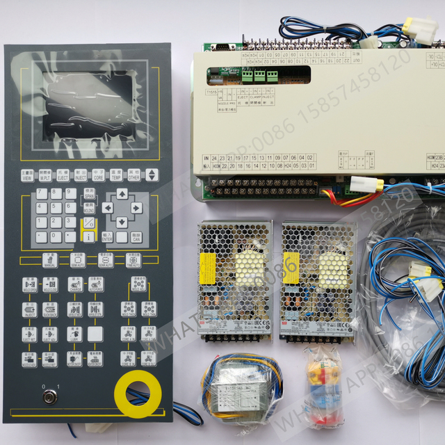 Brand New Whole PLC Techmation A63 ( A62)  Controller with 5.7'' Display Panel for Plastic Injection Molding Machine