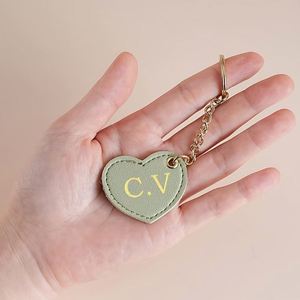 Colorful PU Leather Cute Women Heart Shaped Pendants Love Keychain Holder Stylish <b>Key</b> <b>Rings</b> <b>Bag</b> Accessory for GIfts - Product Image 4