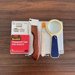 Testeur d'adhérence <span class=keywords><strong>de</strong></span> revêtement, couteau à grille 100 points, coupe-grille pour film <span class=keywords><strong>de</strong></span> peinture avec lames, emballage en boîte d'aluminium - Product Image 3