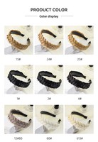 Bandeau de perruque premium durable pour le bureau, bandeau en fausses mèches pour femmes, accessoire capillaire tendance