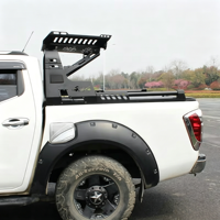 Barra Antivuelco OEM de Acero al Carbono de Alta Resistencia para Camioneta con Canasta de Techo, Portaequipajes y Soporte para Luz LED para Nissan Navara NP300