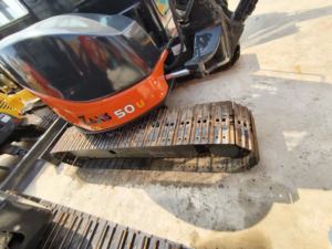 Excavatrice d'occasion Hitachi ZX50 Mini 5 tonnes, pelle hydraulique sur chenilles d'occasion, ZX60 ZX70, bonnes performances, équipement de construction - Product Image 2