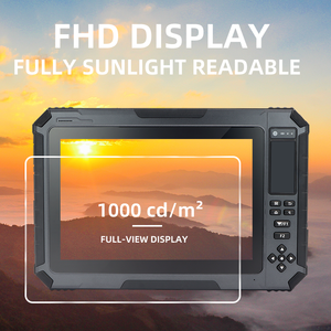 Hugerock T101 1000nits công nghiệp máy quét mã vạch gồ ghề Android Tablet PC máy tính 10.1 inch ruggedized NFC đọc Nhà Văn - Product Image 3