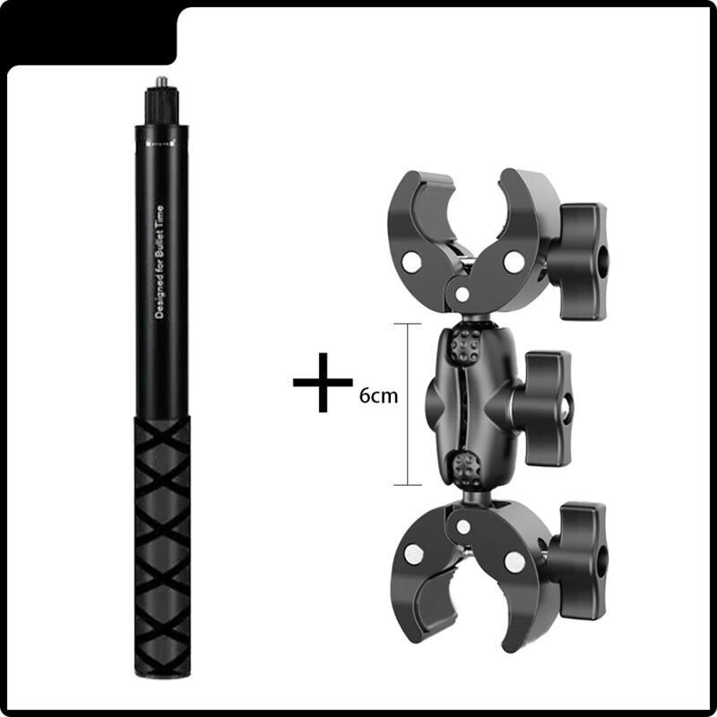 Ensemble de perche à selfie à double tête de 6 pouces expédié