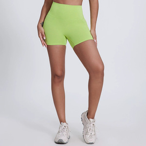 Shorts de sport pour femmes 5025, contrôle du ventre, vêtements d'extérieur, été, fins, relevage des hanches, fitness, cyclisme, yoga, grande taille - Product Image 3