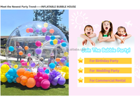 Vente flash : Tente gonflable, château gonflable, trampoline gonflable, tente à bulles, usage commercial, fête