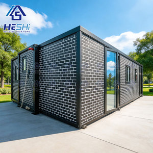 Maison conteneur préfabriquée extensible de 40 pieds et 20 pieds, 1, 2, 3, 4 ou 5 chambres, moderne, mobile, type « Granny Flat », vente en gros - Product Image 1