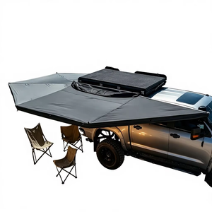 <span class=keywords><strong>Auvent</strong></span> latéral de voiture autoportant à ouverture rapide 270 degrés côté passager UPF50+ en aluminium <span class=keywords><strong>pour</strong></span> SUV, camion, camping - Product Image 1