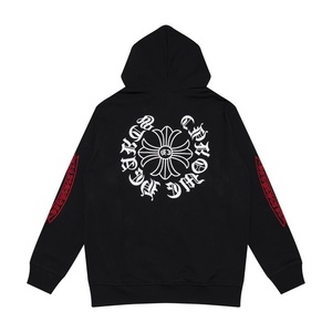 <span class=keywords><strong>Felpa</strong></span> in cotone con cappuccio e motivo a croce in stile cartoon, autunnale, con tasca, vestibilità regolare - Product Image 5