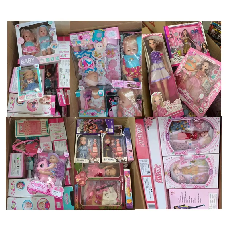 Chine Shantou Massive Discount Cheap Barbi Toys stock Une variété de mélanges Vente au kilogramme Jouets promotionnels pour enfants