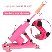 Hochwertige, Verstellbare, Intelligente und Automatische Sexmaschine für Erwachsene, Vibrationspistole mit Dildo für Frauen, Umweltfreundlicher Vibrationsmassager