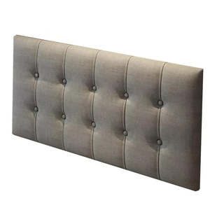 Ensemble de lit double pour hôtel, tête de lit capitonnée, tables de chevet, lits plateforme modernes rembourrés, mobilier de chambre d'hôtel de luxe en bois - Product Image 6