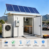 Chambre froide solaire autonome pour la conservation de la viande, des fruits de mer, des fruits, des légumes et des aliments