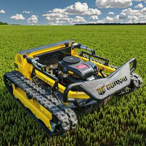 เครื่องตัดหญ้าแบบใช้น้ำมันเบนซิน Bibo Advanced Technology ควบคุมระยะไกล ขับเคลื่อนด้วยระบบหุ่นยนต์ไร้สาย ใช้พลังงานแบตเตอรี่ รุ่น 608-90A แบบตีนตะขาบ - Product Image 1