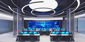 Kehua Fuwei Cantilevered Monitor Bridge <strong>System</strong> for Maximizing Workspace Efficiency Console - Product Image 6