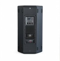 Prix Usine Promotionnel Haut-parleur 15 pouces 500W DSP Classe D en Bois Audio Professionnel pour Bar, Mariage, Conférence, Spectacle de Rue