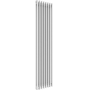 BODE <span class=keywords><strong>Radiateur</strong></span> traditionnel en <span class=keywords><strong>fonte</strong></span> de style blanc Double colonne verticale Colisée Radiateurs de salle de bain 2 panneaux - Product Image 1