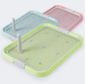 Mesh Training Toilet Potty Tray for Puppy and Small Size Dog Indoor Dogs Potty Training Pads Holder for Small and Medium Dogs