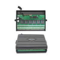 YET406PC-X + YET185 émetteur et récepteur longue portée télécommande rf 433mhz pour contrôleur de moteur de porte de volet roulant