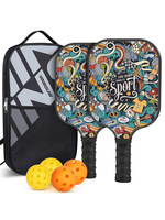 Raquette de pickleball, sport de pickleball populaire, raquette de pickleball performante.