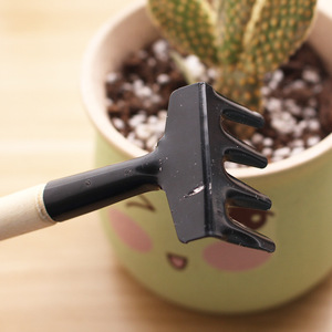 Ensembles d'outils de jardinage de qualité industrielle avec manche en métal et en bois, OEM disponible - Product Image 3