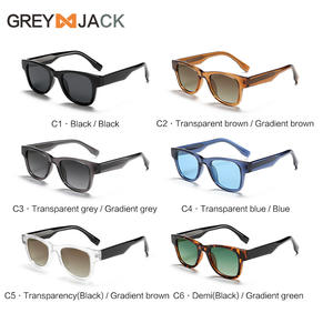 Lunettes de soleil unisexes K053 noires avec monture en alliage de cuivre TR, verres TAC, protection UV400, type 3, pare-soleil - Product Image 6