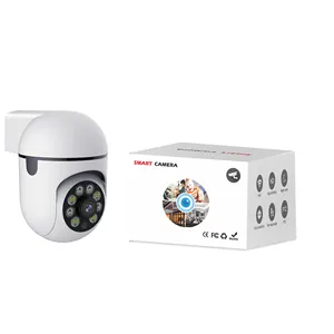 Kamera pengawas eksternal Mini, kamera keamanan eksternal WiFi 2.4G + 5G AC110-240V Full HD, O-KAM Pro untuk pintu rumah
