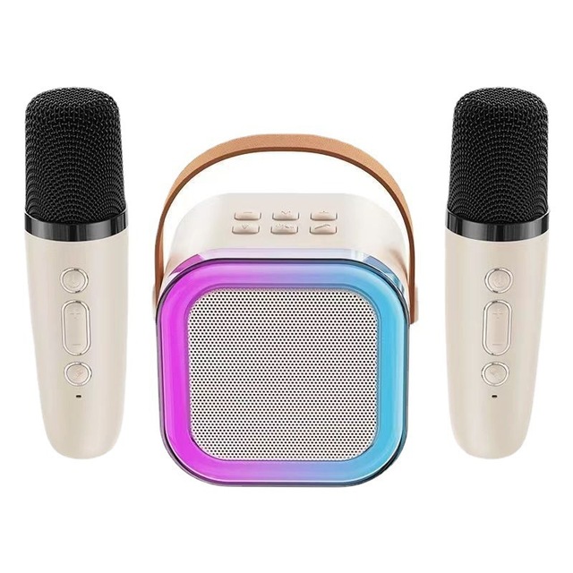 5.0 Speaker Ultimate Karaoke Companion for Families Portable Handheld Wireless Microphone 5W/10W Output