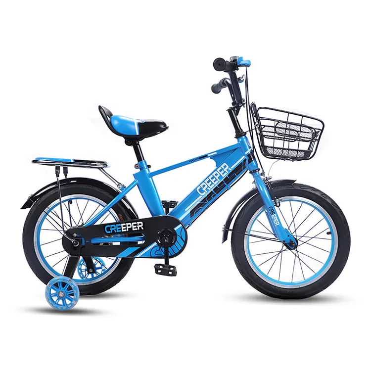 Bici per bambini bicicletta personalizzata bicicletta per bambini Mountain Bike 12 pollici in acciaio colorato perline telaio da allenamento Logo ruote