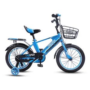 儿童自行车自行车定制儿童自行车山地自行车12英寸彩色钢珠训练架标志车轮