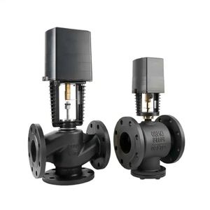วาล์วควบคุม2ทาง, วาล์วปรับสมดุล AC24V AC220V 7100 DN80 - Product Image 6