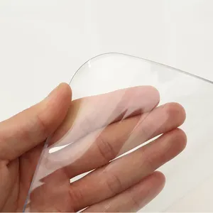 Werksgefertigte hochwertige durchsichtige transparente weiche transparente Pvc-Tischdecke Tischdecke