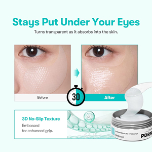 Mascarilla <span class=keywords><strong>para</strong></span> Ojos Vegana con Ginseng Silvestre <span class=keywords><strong>y</strong></span> Péptidos PDRN OEM/ODM, Antiarrugas, Hinchazón, <span class=keywords><strong>Ojeras</strong></span>, Parches de Hidrogel con Relieve/Rejilla - Product Image 4