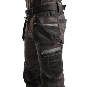 BLAKLADER - 159013439899C50 Pantalón Craftsman con elástico Gris oscuro/Negro-PANTALÓN DE TRABAJO EAN 7330509667200 - Product Image 4