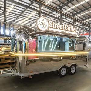Мобильный фургон для продажи еды, полностью оборудованный передвижной ресторан, бургерная, портативная вафельная точка. - Product Image 3