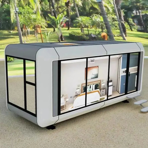 Maison préfabriquée mobile populaire pour l'extérieur, maison miniature moderne, cabine capsule, bureau modulaire, conteneurs de 20 pieds et 40 pieds, utilisation en centre commercial, 3 ans - Product Image 5