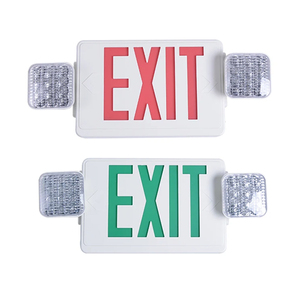 Nhà máy trực tiếp dẫn ánh sáng khẩn cấp với lối ra chữ ký, dẫn lối ra dấu hiệu ánh sáng, có thể sạc lại dẫn ánh sáng ulcertified - Product Image 1