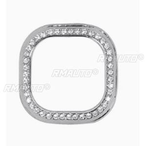 Pegatina interior con incrustaciones de diamantes para botón de control central de Xiaomi Su7, accesorio de modificación con pegatina de diamante para el botón de arranque. - Product Image 6