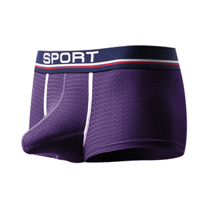 Nueva ropa interior sexy para hombres para <span class=keywords><strong>Gay</strong></span> JJ Boxer Ropa Interior Negra caliente cómoda y transpirable - Product Image 2
